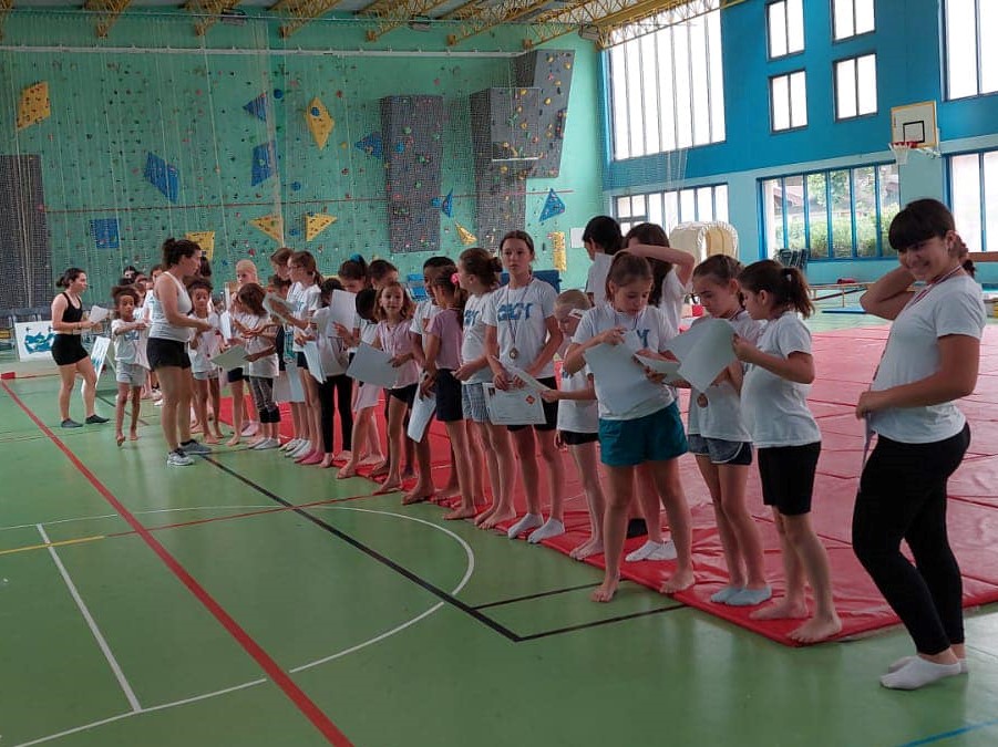 Challenge et fête de fin d'année du secteur gymnastique